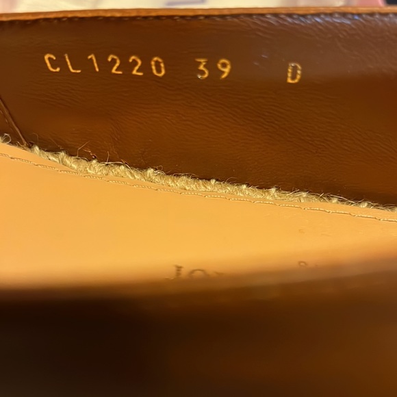 BNIB DIOR GRANVILLE LEATHER ESPADRILLES - Picture 6 of 6